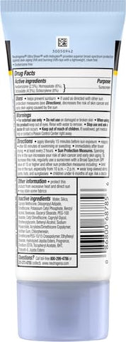 Neutrogena Ultra Sheer Dry-Touch Sunscreen For Face & Body, SPF 30 Broad Spectrum UVA/UVB Protection, Lightweight Water Resistant & Non-Greasy, Travel Size Sunscreen, 3 fl. oz (Pack of 3)