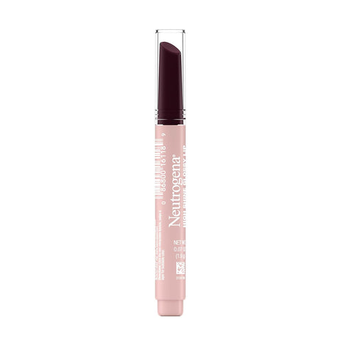 Neutrogena High Shine Glossy Lip with Maracuja Oil + Vitamins & Antioxidant Vitamin E, Nourishing Glossy Lip, Non-Retractable, Pigmented For Buildable Color, Black Dahlia, 0.07 oz (Pack of 2)