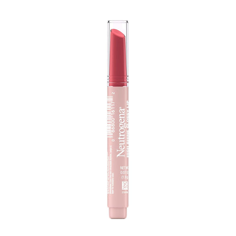 Neutrogena High Shine Glossy Lip with Maracuja Oil + Vitamins & Antioxidant Vitamin E, Nourishing Glossy Lip, Non-Retractable, Pigmented For Buildable Color, Blushing Berry, 0.07 oz (Pack of 2)