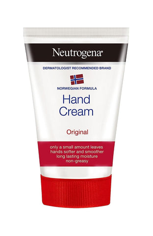 Neutrogena Norwegian Formula Moisturizing Hand Cream Formulated with Glycerin for Dry, Rough Hands, Fragrance-Free Intensive Hand Cream, 2 oz