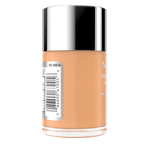 Neutrogena Healthy Skin Liquid Foundation Makeup with Broad Spectrum SPF 20 Sunscreen, Lightweight, Medium Coverage Makeup with Sunscreen and Pro-Vitamin B5, Soft Beige 350C, 1 fl. oz