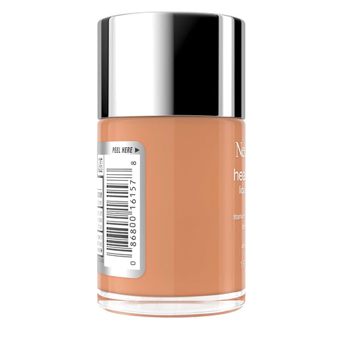 Neutrogena Healthy Skin Liquid Foundation Makeup Broad Spectrum SPF 20 Sunscreen, Medium Coverage, Vit B5, Antioxidants, All Day Wear, Soft Tan 400C, 1 fl. oz