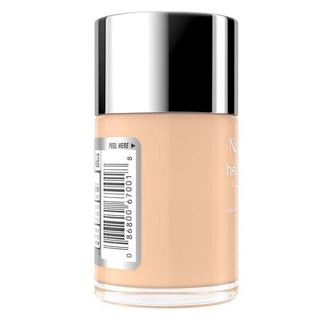 Neutrogena Healthy Skin Liquid Foundation Makeup with Broad Spectrum SPF 20 Sunscreen, Lightweight, Medium Coverage Makeup with Sunscreen and Pro-Vitamin B5, Classic Ivory 160C, 1 fl. oz