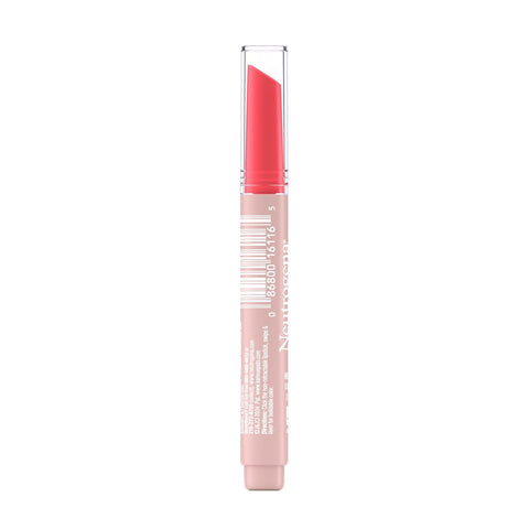 Neutrogena High Shine Glossy Lip with Maracuja Oil + Vitamins & Antioxidant Vitamin E, Nourishing Glossy Lip, Non-Retractable, Pigmented For Buildable Color, Poppy Pink, 0.07 oz (Pack of 2)