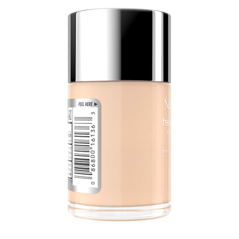 Neutrogena Healthy Skin Liquid Foundation Makeup Broad Spectrum SPF 20 Sunscreen, Medium Coverage, Vit B5, Antioxidants, All Day Wear, Neutral Ivory 140N, 1 fl. oz