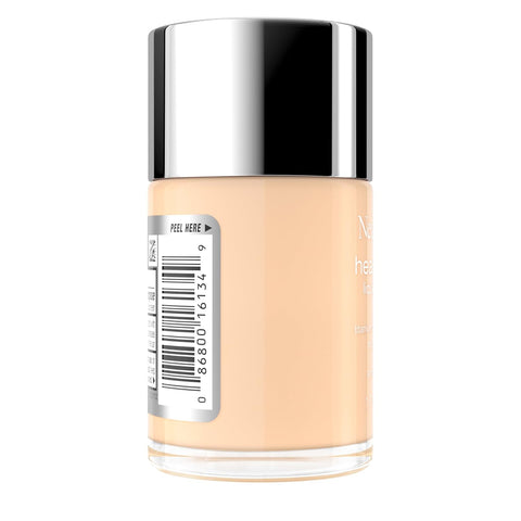 Neutrogena Healthy Skin Liquid Foundation Makeup Broad Spectrum SPF 20 Sunscreen, Medium Coverage, Vit B5, Antioxidants, All Day Wear, Warm Shell 120W, 1 fl. oz
