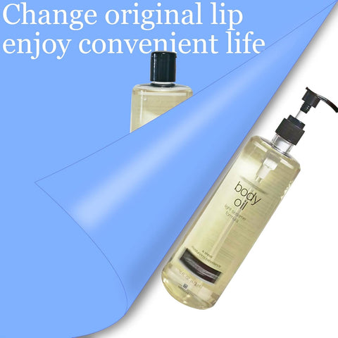 Dispenser Pump Compatible with Neutrogena Body Oil, Black Pump for Bottle 16 Fl Oz, 2 Pieces