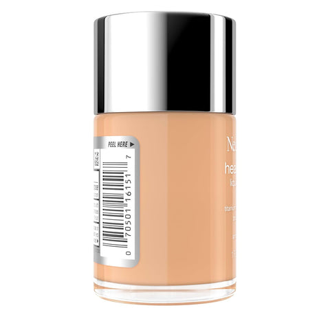 Neutrogena Healthy Skin Liquid Foundation Makeup Broad Spectrum SPF 20 Sunscreen, Medium Coverage, Vit B5, Antioxidants, All Day Wear, Buff Beige 330N, 1 fl. oz