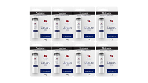 Neutrogena Lipcare Stick Norwegian Formula 0.16 Ounce – Pack of 8