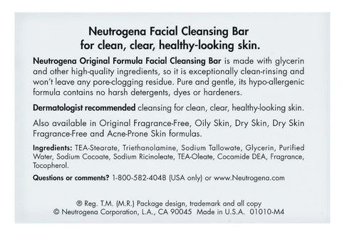 Neutrogena Bar Soap Original 3.5 Ounce Boxed (6 Pack)