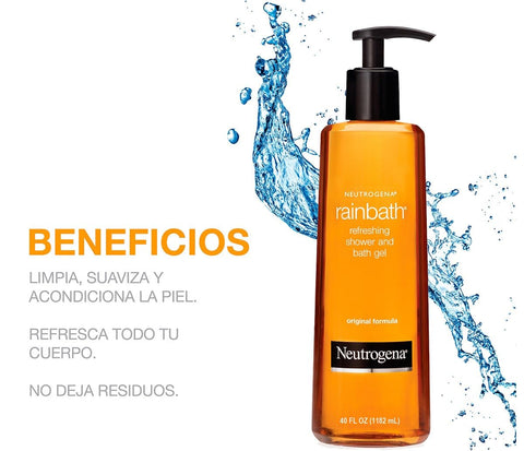 Neutrogena Rainbath 40 fl oz Shower and Bath Gel - Moisture-Rich