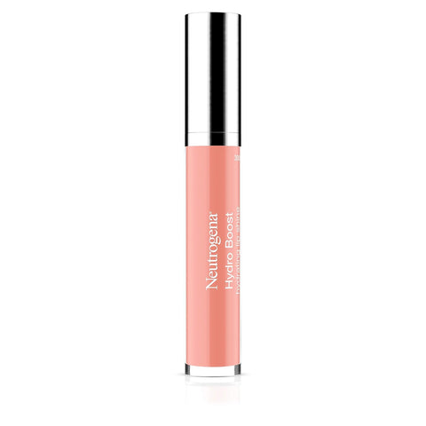 Neutrogena Hydro Boost Moisturizing Lip Gloss, Hydrating Non-Stick and Non-Drying Luminous Tinted Lip Shine with Hyaluronic Acid to Soften and Condition Lips, 23 Ballet Pink Color, 0.10 oz (Pack of 2)