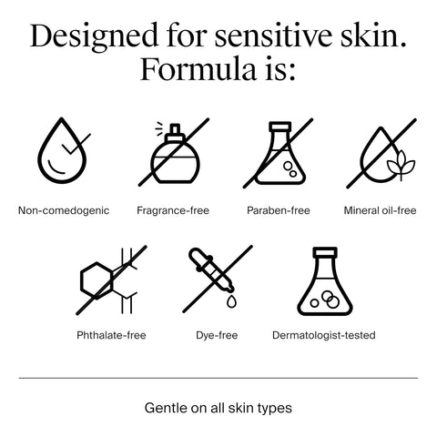Neutrogena Ultra Gentle Daily Facial Moisturizer with SPF 30 Sunscreen with CICA, Lightweight Face Lotion with Broad Spectrum SPF 30 for Normal to Sensitive Skin, Fragrance-Free, 3.4 fl. oz