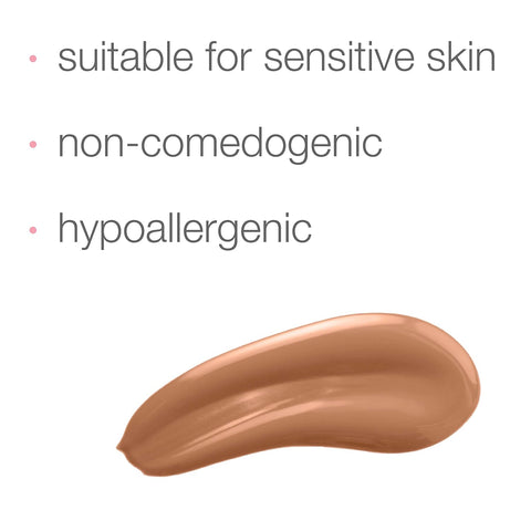 Neutrogena Healthy Skin Sensitive Skin Serum Foundation with Pro-Vitamin B5, Color Correcting & Pore Minimizing Liquid Foundation & Face Serum, Buildable Coverage, Medium/Deep 03, 1 oz