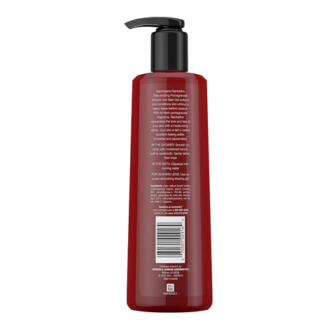 Neutrogena Rainbath Rejuvenating Shower and Bath Gel, Pomegranate, 16 Fl Oz