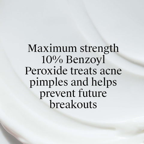 Neutrogena Rapid Clear Stubborn Acne Spot Treatment Gel, Maximum Strength 10% Benzoyl Per-oxide Treatment Medication for Acne Prone Skin, Pimple Cream Reduces Size & Redness, 1 oz