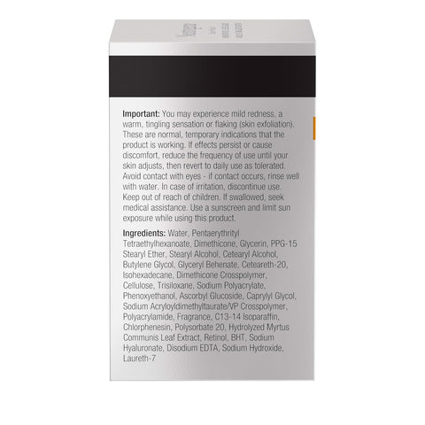 Neutrogena Rapid Tone Repair Retinol + Vitamin C Correcting Cream, Face Moisturizer with Retinol, Hyaluronic Acid & Vitamin C for Dark Spots & Discoloration, 1.7 oz
