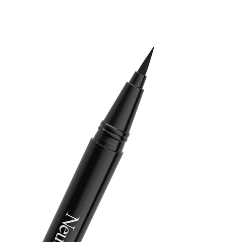 Neutrogena Precision Liquid Eyeliner with Honey & Coconut, Hypoallergenic, Smudge- & Water-Resistant Eyeliner Makeup for Precise Application, Jet Black, 0.013 fl. oz (Pack of 2)