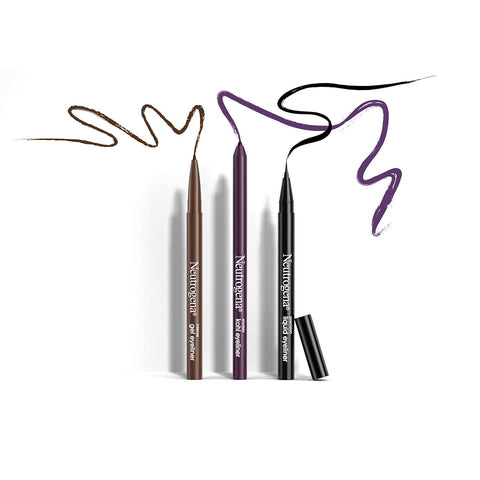 Neutrogena Smokey Kohl Eyeliner with Antioxidant Vitamin E, Water-Resistant & Smooth-Gliding Eyeliner Makeup, Smokey Gray, 0.014 oz