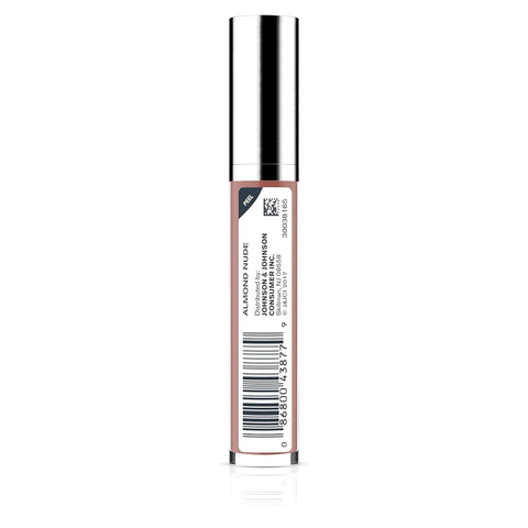 Neutrogena Hydro Boost Moisturizing Lip Gloss,Hydrating Non-Stick and Non-Drying Luminous Tinted Lip Shine with Hyaluronic Acid to Soften and Condition Lips, 27 Almond Nude Color, 0.10 oz (Pack of 2)