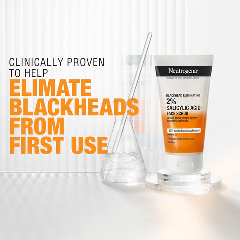 Neutrogena Blackhead Eliminating Facial Scrub 150ml