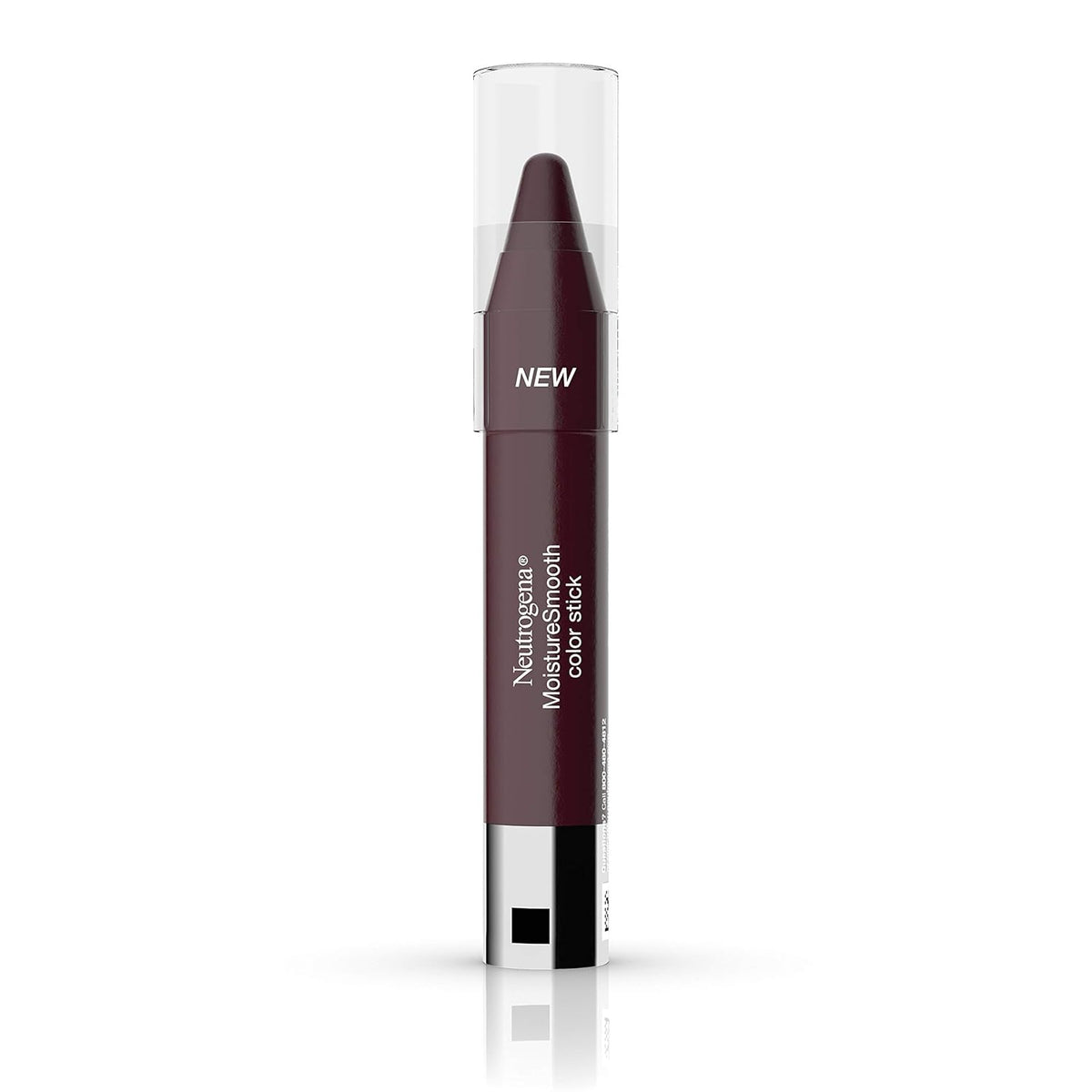 Neutrogena Moisturesmooth Color Lip Stick, 180 Deep Plum, .011 Oz. (Pack of 1)