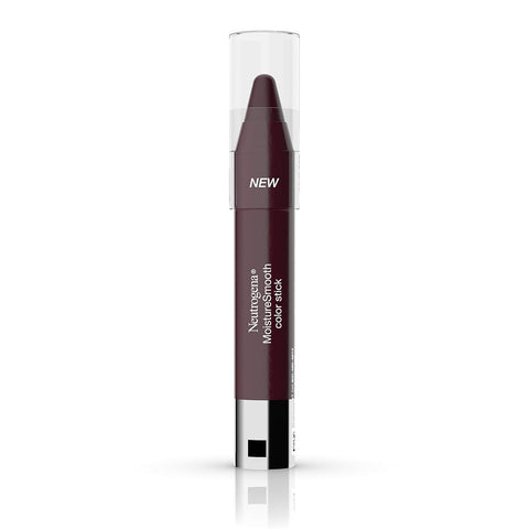 Neutrogena Moisturesmooth Color Lip Stick, 180 Deep Plum, .011 Oz. (Pack of 1)