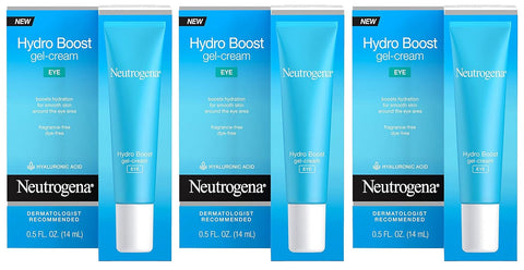Neutrogena Hydro Boost Gel-Cream iYxYs, 3Units (.5 Ounce)