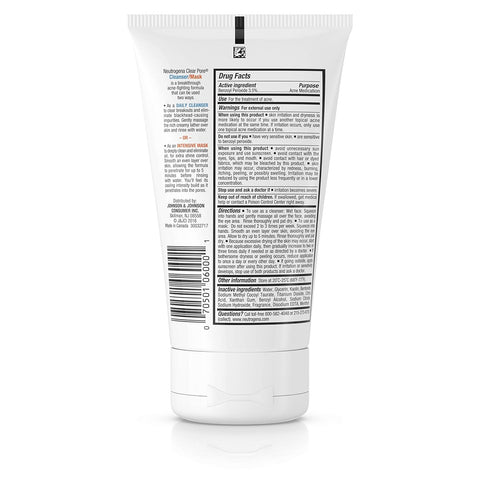 Neutrogena Neutrogena Clear Pore Cleanser Mask, 4.2 oz