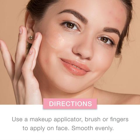 Neutrogena SkinClearing Oil-Free Acne and Blemish Fighting Liquid Foundation with.5% Salicylic Acid Acne Medicine, Shine Controlling Makeup for Acne Prone Skin, 30 Buff, 1 fl. oz