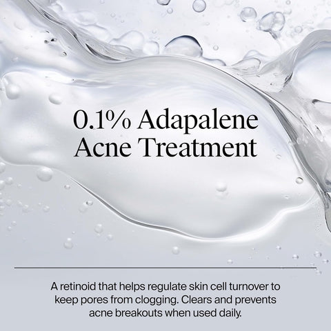 Neutrogena Evenly Clear Retinoid Adapalene Gel 0.1% Acne Spot Treatment, Once-Daily Topical Retinoid Helps Clear Breakouts & Visible Improvement in the Appearance of Post-Acne Mark, 0.5 oz