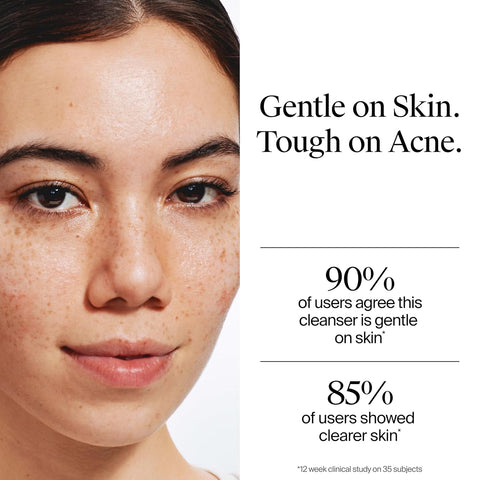 Neutrogena Oil-Free Acne Face Wash, Fragrance Free, Sensitive Skin Facial Cleanser with 2% Salicylic Acid Acne Treatment for Face, 9.1 Fl Oz