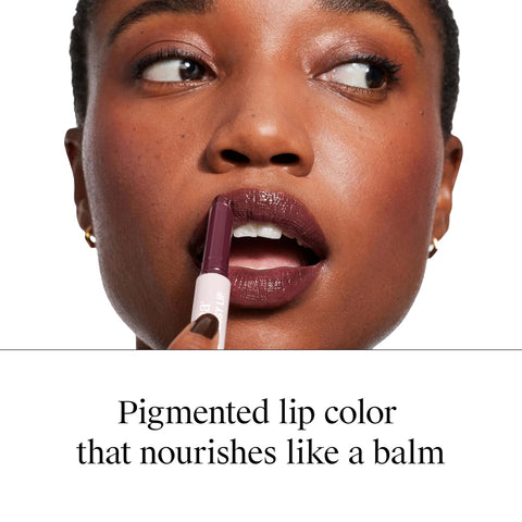Neutrogena High Shine Glossy Lip, Nourishing Lip Gloss with Maracuja Oil, Antioxidant Vitamin E & Vitamins, Non-Retractable, Buildable Pigmented Color, Temptation, 0.07 oz