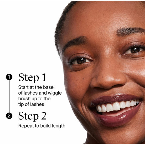 Neutrogena Healthy Lengths Mascara for Stronger, Longer Lashes, Clump-Free, Smudge Proof, Flake-Free, Lengthening Mascara with Olive Oil & Vitamin E Nourishes Eyelashes, Brown 03, 0.21 oz